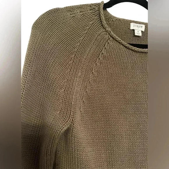 J. Crew Women's Green Pullover Sweater Size S - Picture 4 of 6